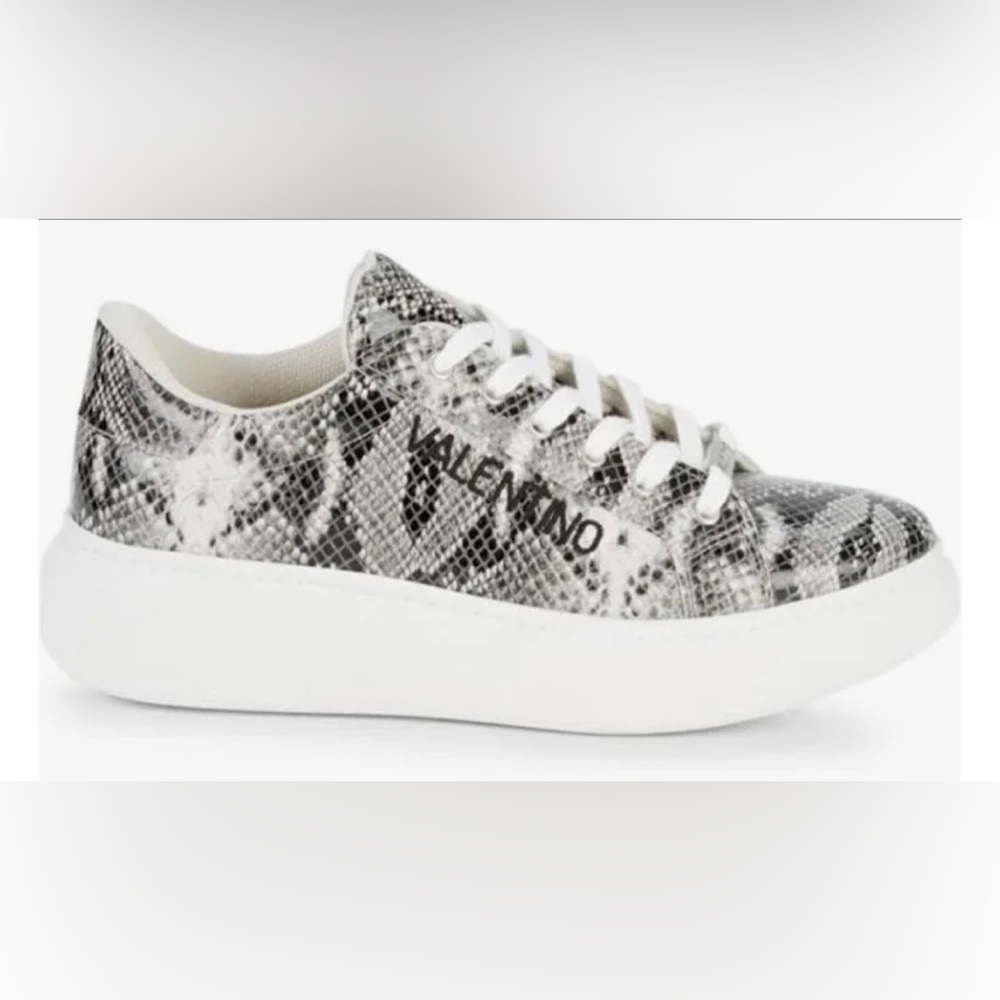 Valentino Snakeskin Sneakers Size 8